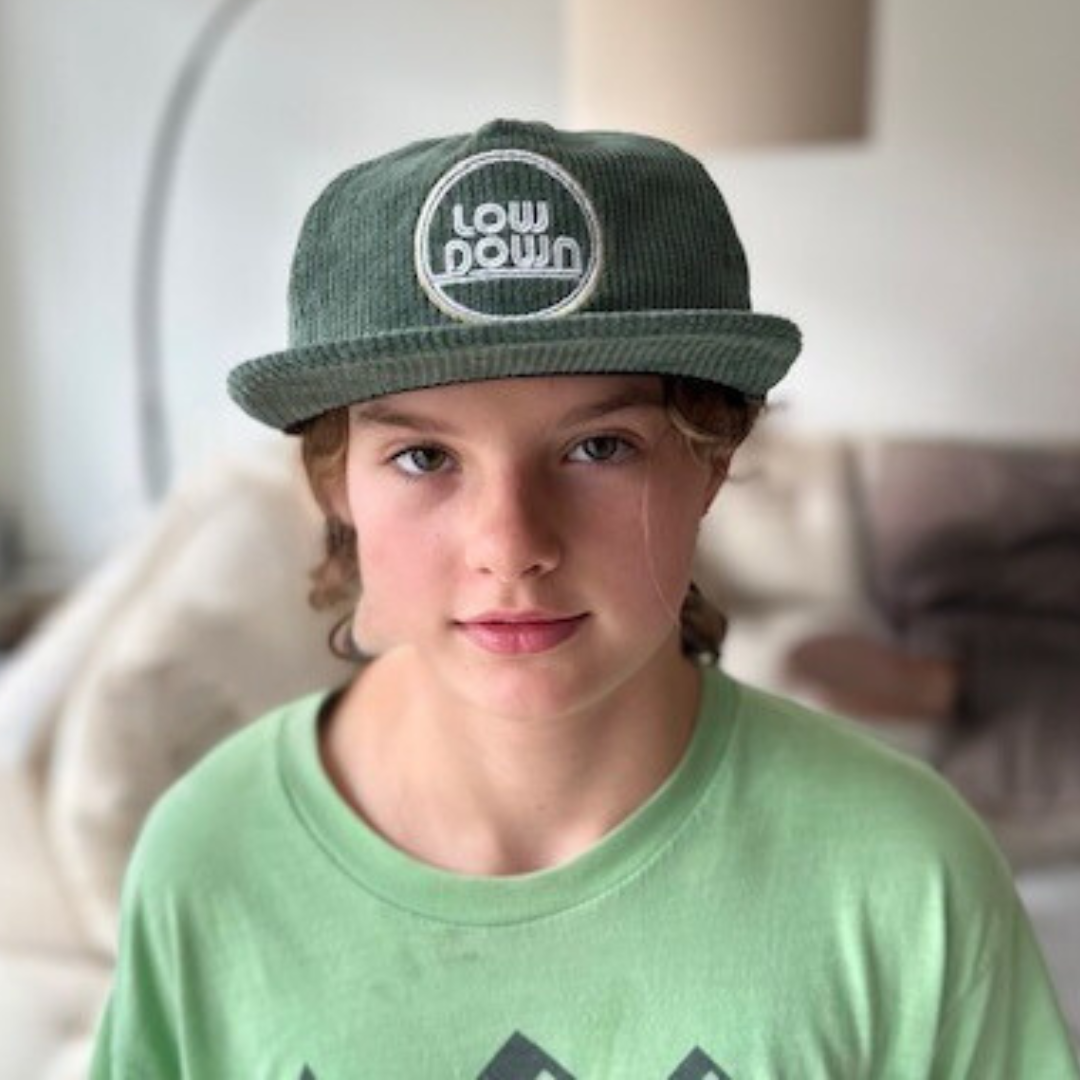 LowDown Helmets Old School Corduroy Hat