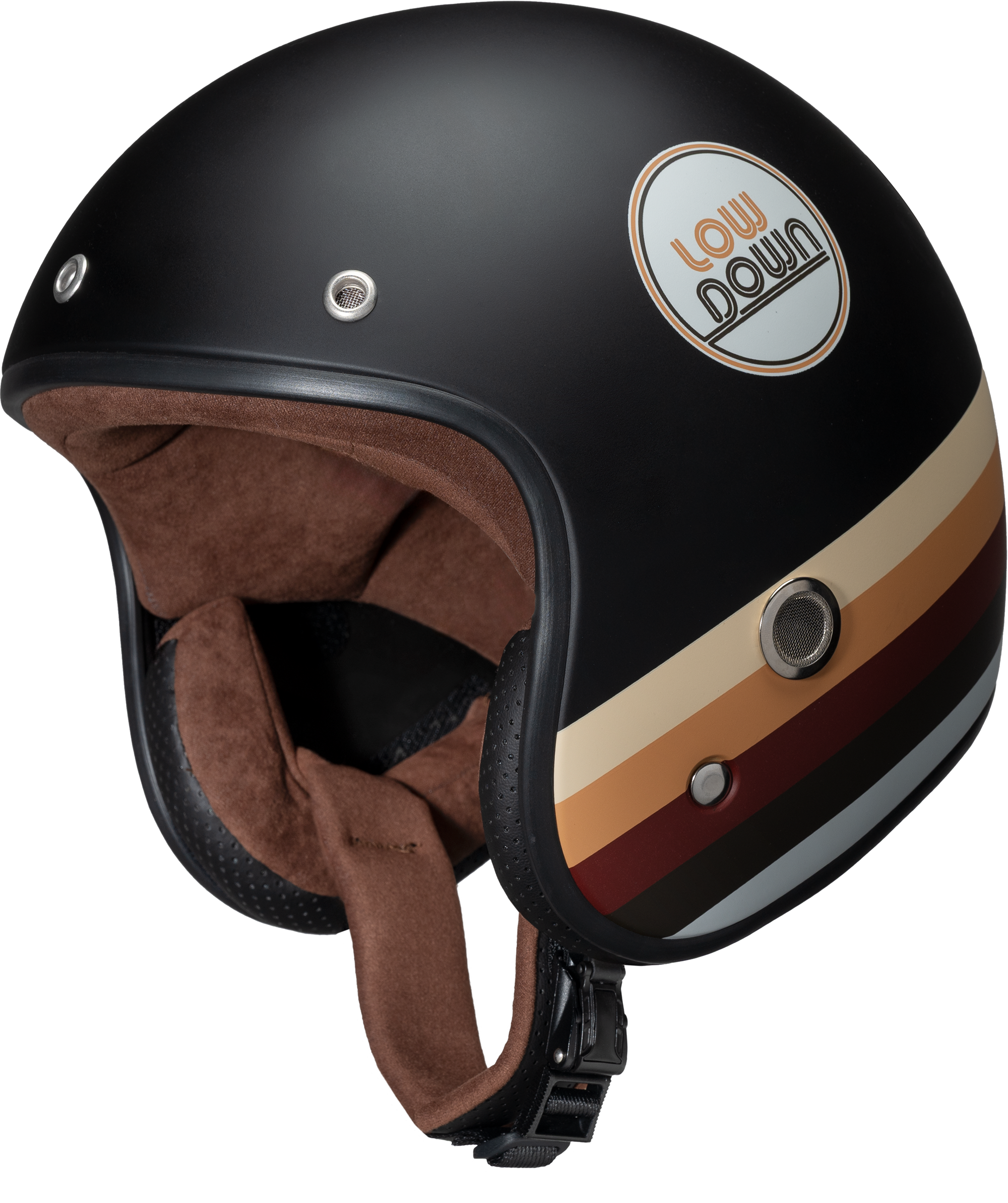 classic helmet motorcycle LowDown Stoked Ski & Snowboard Helmet